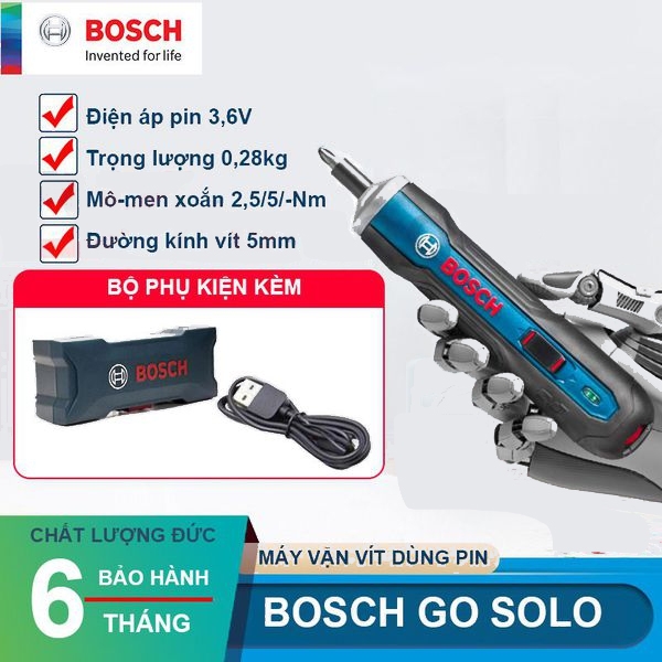 Bộ vặn vít Bosch GO (Solo)