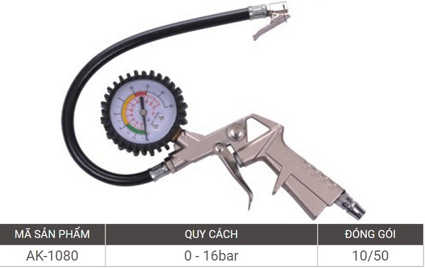 Tay Bơm Đồng Hồ Asaki AK-1080