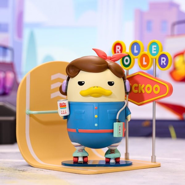 Popmart x Duckoo Roller Skate Figure