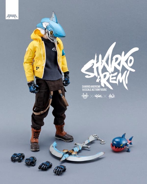 Sharko & Remi 1/6 Action Figure Devil Toys x Chk Dsk x Quiccs ( Yellow Submariner Edition )