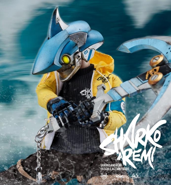 Sharko & Remi 1/6 Action Figure Devil Toys x Chk Dsk x Quiccs ( Yellow Submariner Edition )