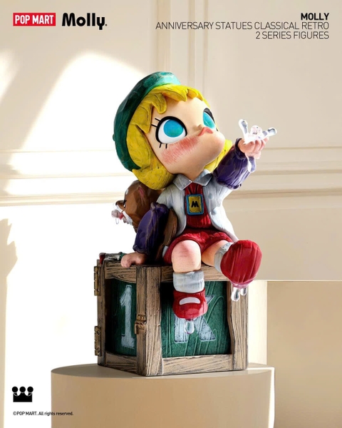 MOLLY Anniversary Statues Classical Retro 2 Series