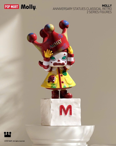 MOLLY Anniversary Statues Classical Retro 2 Series