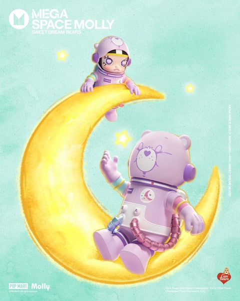 MEGA SPACE MOLLY 400%+100% Sweet Dream Bears