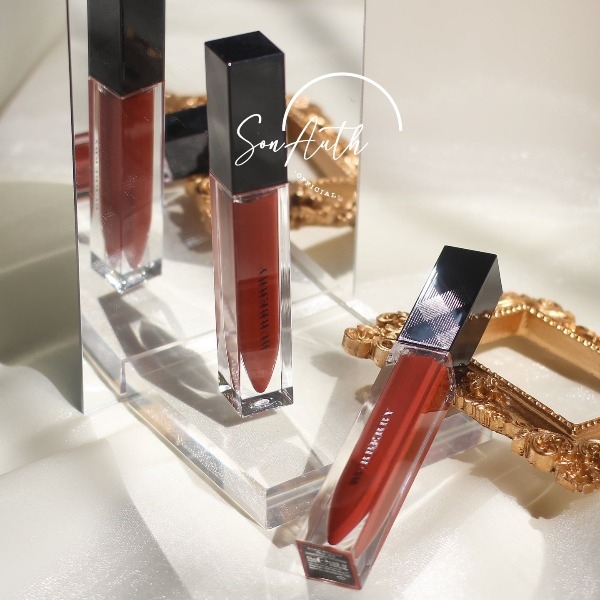 Burberry Kisses Lip Lacquer   Dark Russet | SonAuth Official