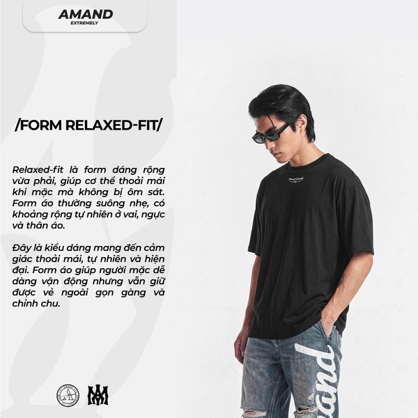 Áo Thun Nam Ngắn Tay AMAND Ether T-shirt 2026 - ATC901