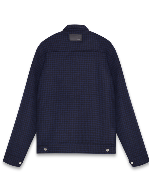 Navy Black Pattern Jacket