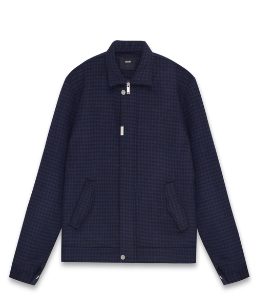 Navy Black Pattern Jacket