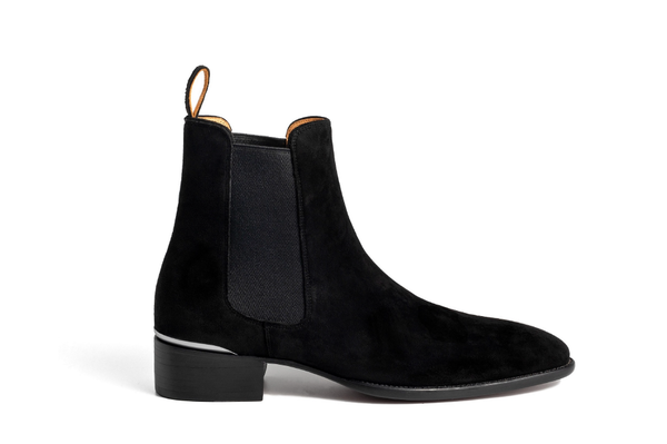 Signature Black Heel Chelsea Boots