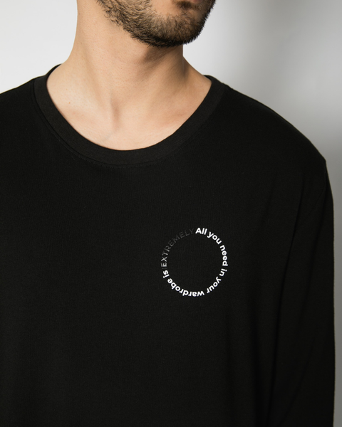 Circle Text Long Sleeve