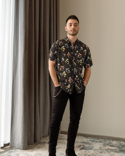 Floral Pattern Shirt