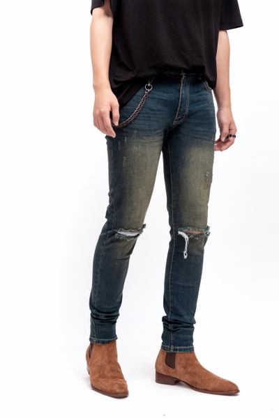 Fade Distressed Jeans