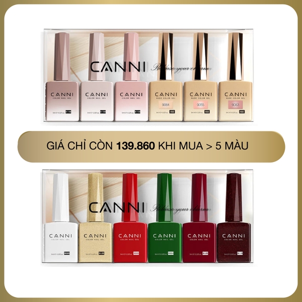 Canni Color Gel Polish (9121- 9144) | CANNI VIỆT NAM