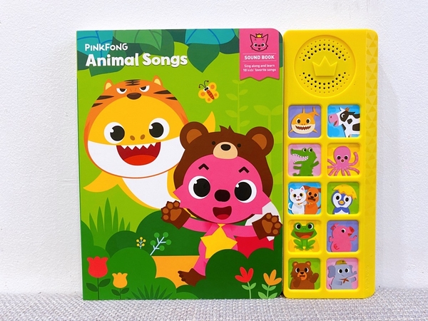 Pinkfong Animal Songs Sound Book Sách Âm Thanh Cho Bé