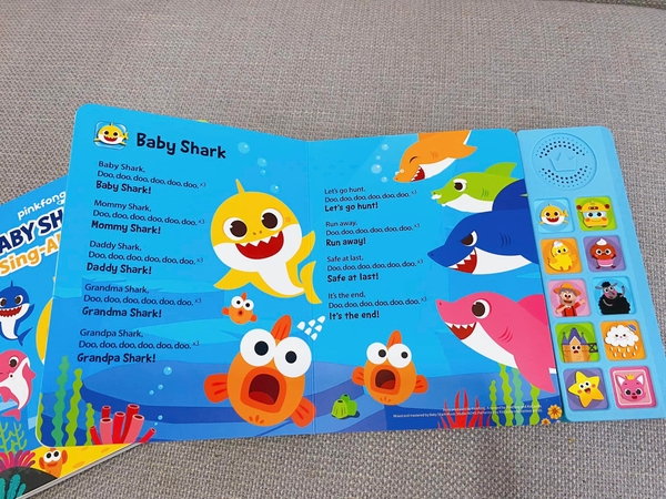 Sách âm thanh - Baby shark Sing - Along