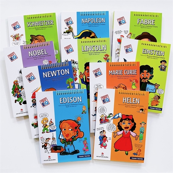 Bộ Sách Danh Nhân Thế Giới (10 Cuốn)- NXB Kim Đồng