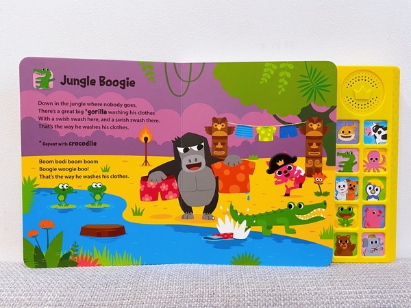 Pinkfong Animal Songs Sound Book Sách Âm Thanh Cho Bé