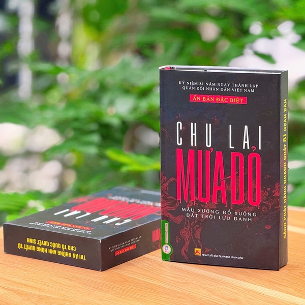 Freeship - Ấn bản đặc biệt Mưa đỏ - Chu Lai (Bìa cứng)