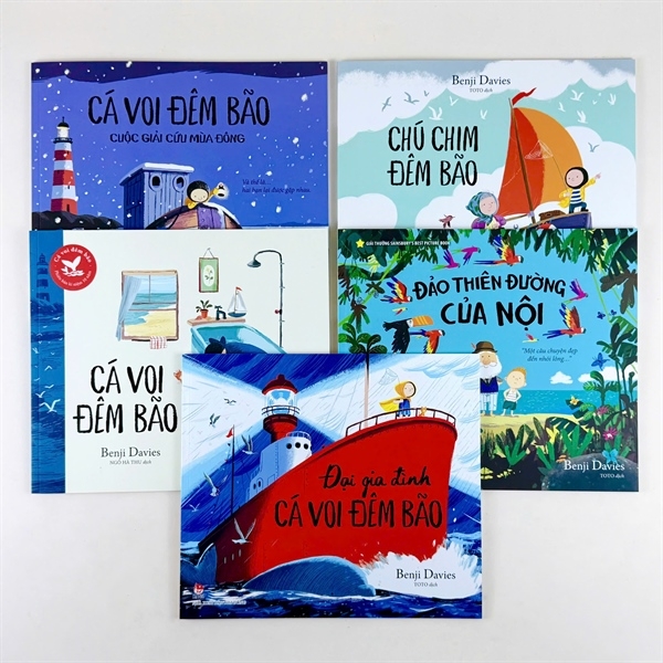 Boxset Cá voi đêm bão và những câu chuyện khác (5 cuốn - Kim Đồng)