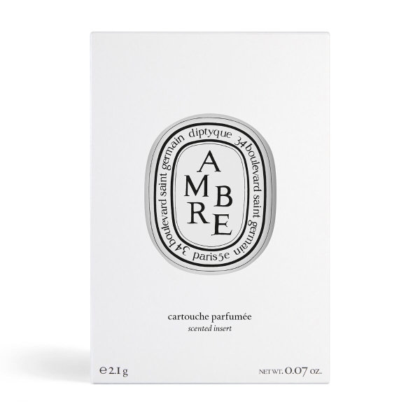 Nước Hoa Ô Tô Diptyque Car Diffuser And Insert Ambre / Amber 2.1g