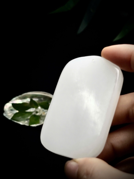 NT1415 Vô sự bài bạch ngọc tự nhiên (JADEITE A)