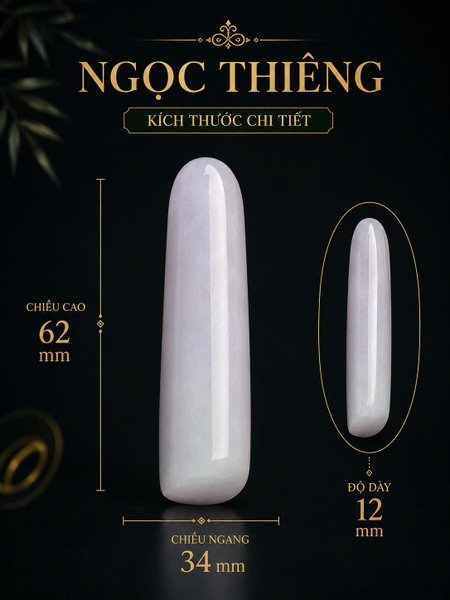 NT1421 Mặt dây VÔ SỰ ngọc phỉ thuý tự nhiên ( JADEITE A)