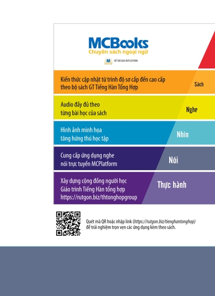 Sách Tiếng Hàn - Giáo Trình Tiếng Hàn Tổng Hợp Dành Cho Người Việt Nam - Cao Cấp 5 - Bản Màu (Phiên bản mới)