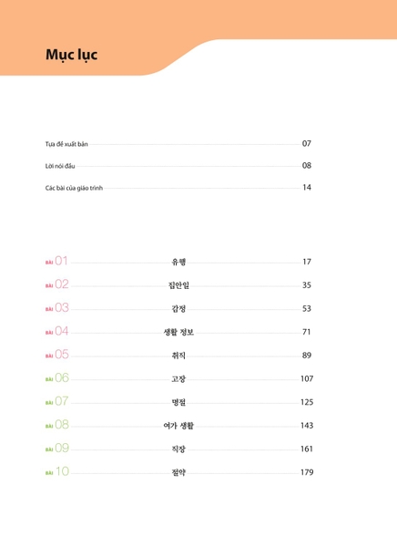 Sách Tiếng Hàn - Giáo Trình Tiếng Hàn Tổng Hợp Dành Cho Người Việt Nam - Trung cấp 4 - Bản Màu (Phiên bản mới)