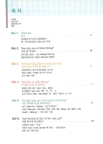 Bản Màu Sách Tiếng Hàn - Sách Dạy Tiếng Việt Cho Người Hàn Tập 1,2 - 바로 써먹는 베트남어