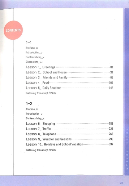 Sách Tiếng Hàn - Giáo Trình Tiếng Hàn Yonsei Korean 1-2- 연세한국어 1-2