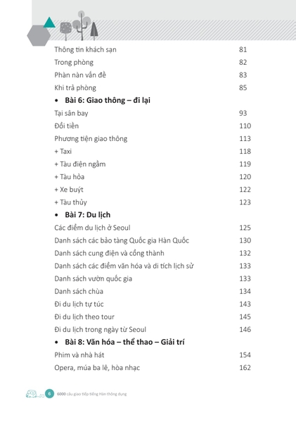 Sách Tiếng Hàn - Sách 6000 Câu Giao Tiếp Tiếng Hàn Theo Chủ Đề