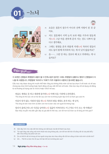 Sách Tiếng Hàn - Ngữ Pháp Thông Dụng Tiếng Hàn Cao Cấp