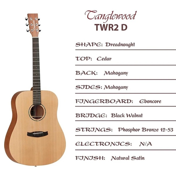 dan-guitar-acoustic-tanglewood-twr2-d-dreadnought-spruce-mahogany-roadster-ii-na