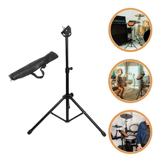 chan-do-mat-pad-tap-trong-8-inch-gia-do-practice-pad-tripod-kim-loai-co-tui-dung