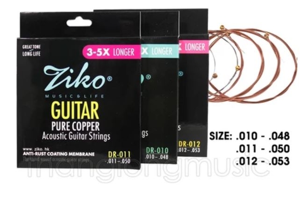 day-dan-guitar-acoustic-ziko-pure-copper-dr010-dr011-dr012-dong-nguyen-chat-chon