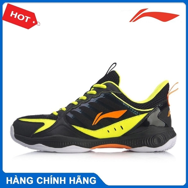 Giày cầu lông Lining nam AYTQ019-2 màu đen