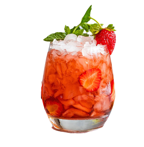 Cocktail dâu rừng hương thảo