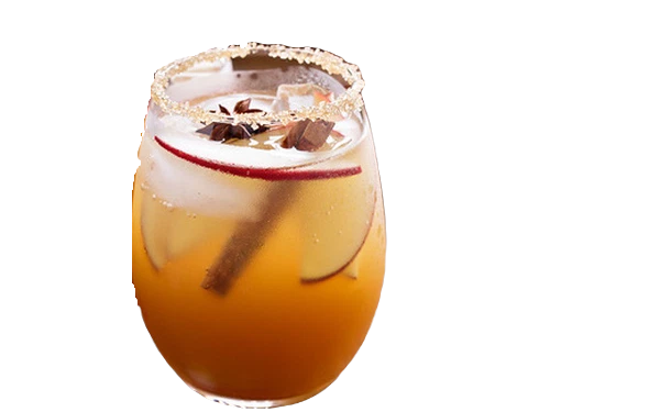Cocktail vỏ quế trái táo
