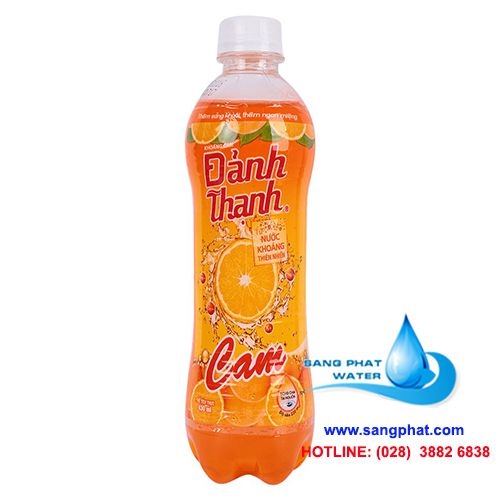 nước khoáng đảnh thạnh 430ml vị cam