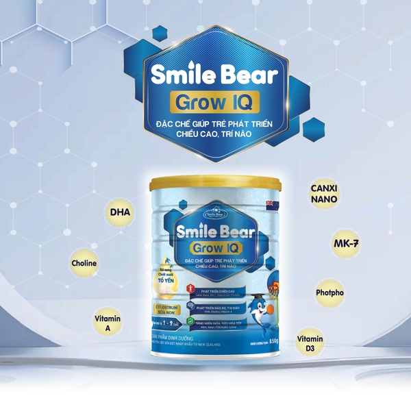 Smile Bear Grow IQ