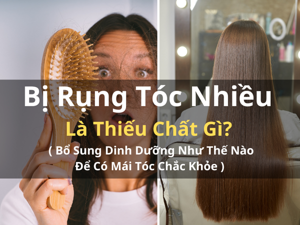 Bị Rụng Tóc Nhiều Là Thiếu Chất Gì? Bổ Sung Dinh Dưỡng Như Thế Nào Để Có Mái Tóc Chắc Khỏe?