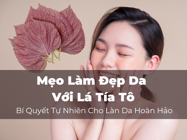 Mẹo Làm Đẹp Da Với Lá Tía Tô: Bí Quyết Tự Nhiên Cho Làn Da Hoàn Hảo