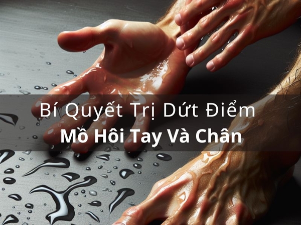Bí Quyết Trị Dứt Điểm Mồ Hôi Tay Và Chân