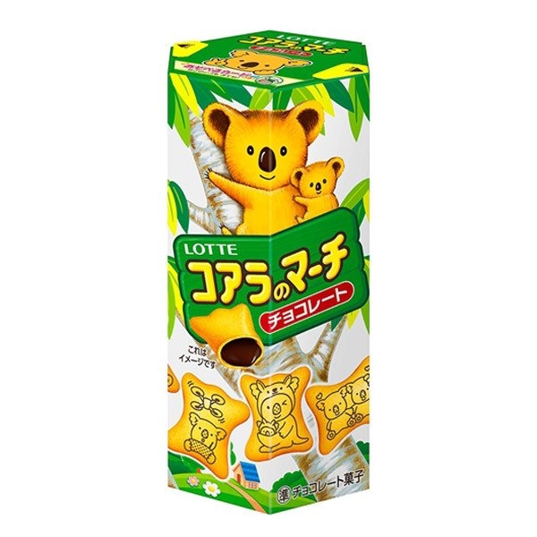 Bánh Gấu Koala Lotte Nhân Socola 48G