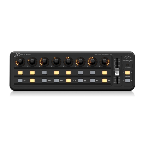 Mặt chính diện của Bàn Điều Khiển DAW Behringer X-TOUCH Mini