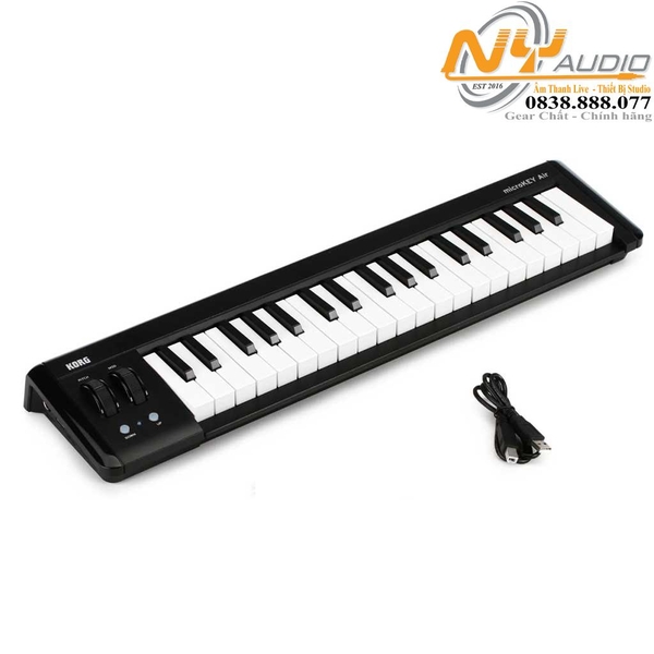 Midi Keyboard Korg microKEY2 Air-37 Bluetooth cùng dây nguồn USB 