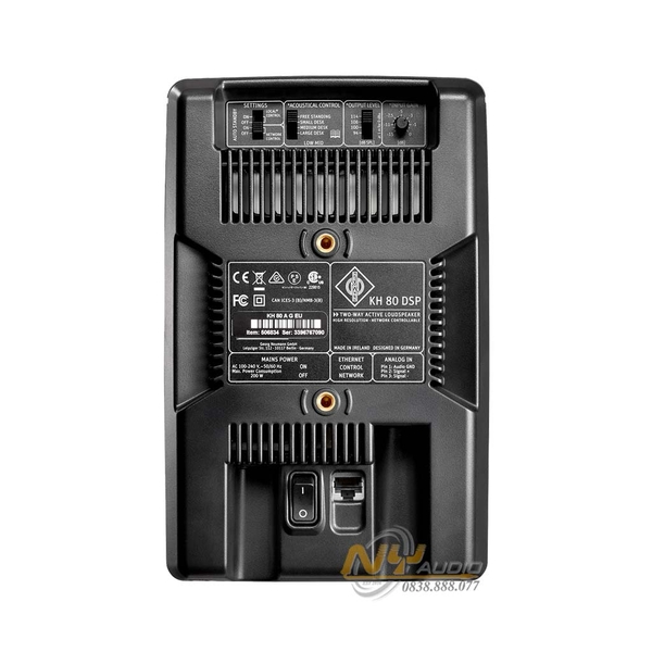 Mặt sau của Loa Kiểm Âm Neumann KH 80 DSP