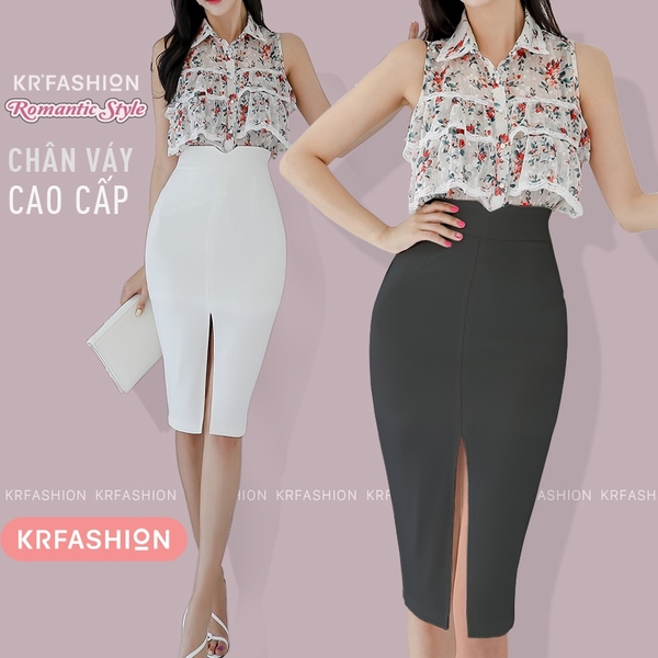 Chân Váy Xếp Ly Sườn NKCV2309003