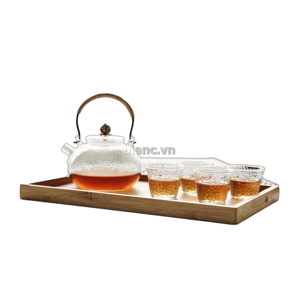 Khay gỗ tre 33 x 22 cm