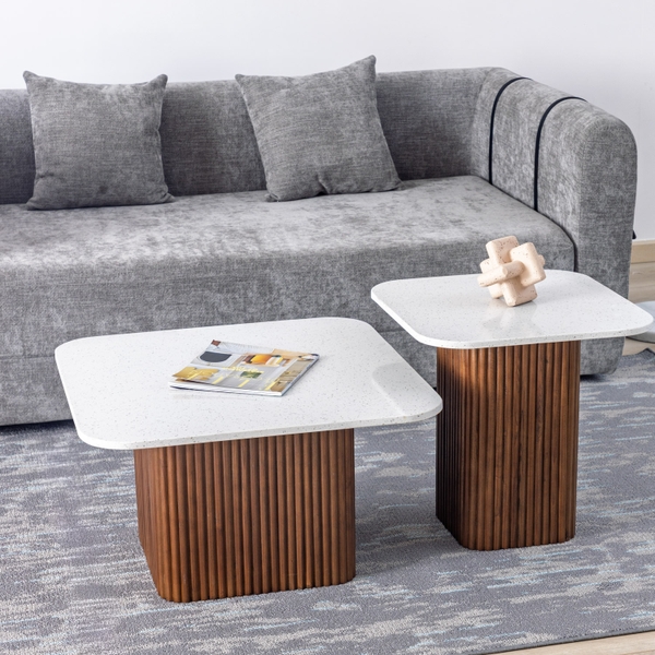 Bàn trà Chesnut phiên bản mặt bàn 70cm